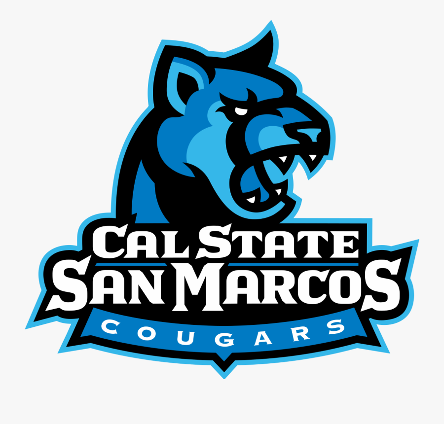 Clip Art Cougar Vector - California State University San Marcos Mascot, Transparent Clipart