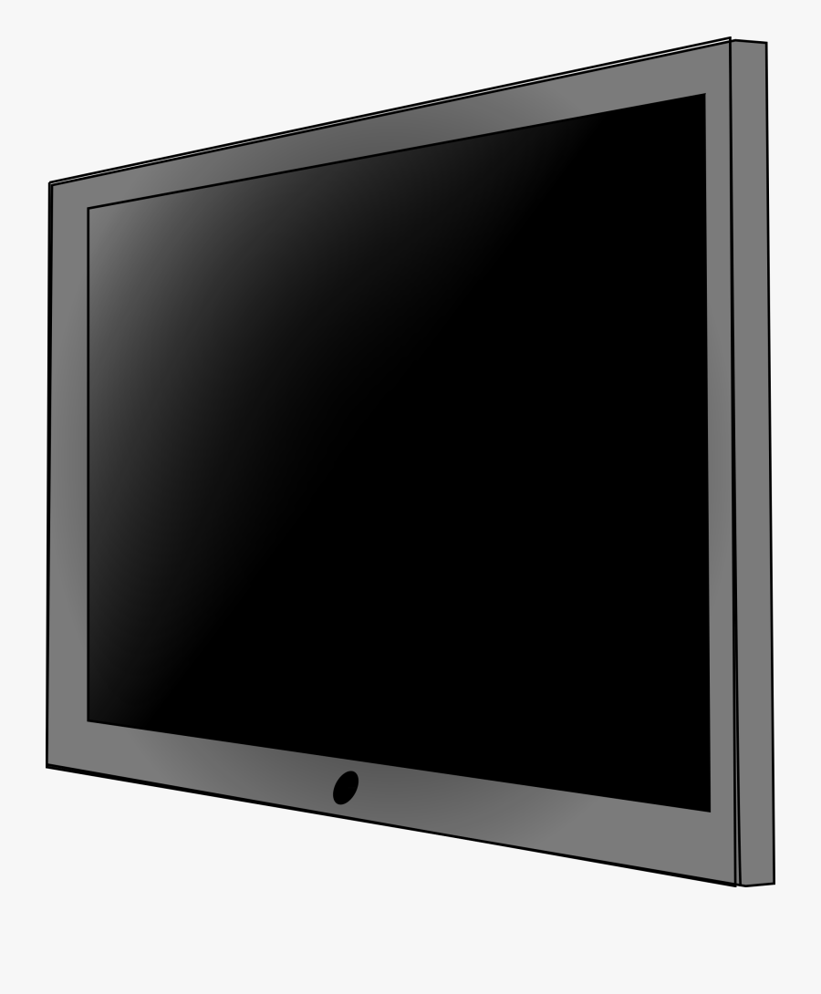 Display Clipart Tv Set - Led-backlit Lcd Display, Transparent Clipart