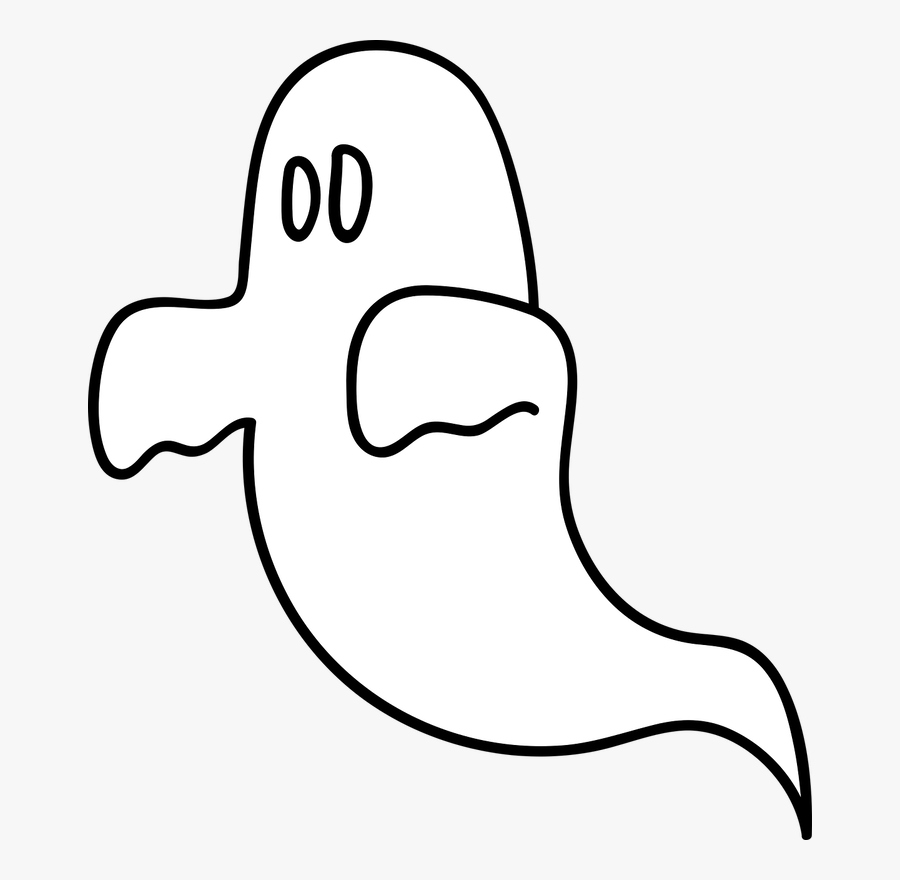 Transparent Cute Ghost Png - Ảnh Halloween Dễ Thương, Transparent Clipart