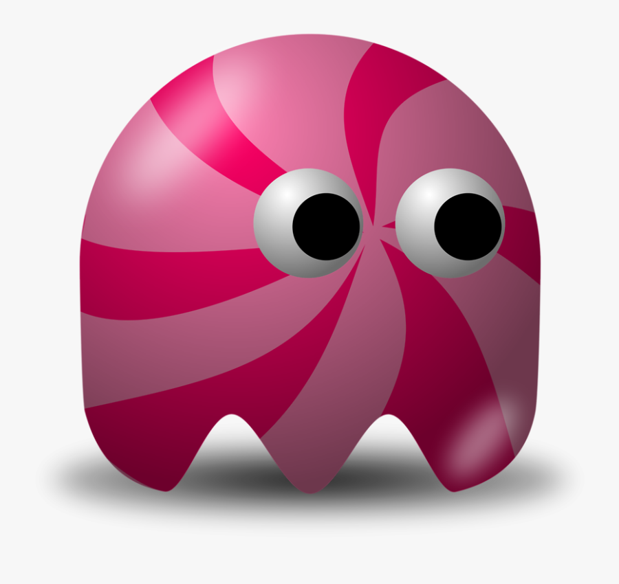 Ghost - Brown Pac Man Ghost, Transparent Clipart