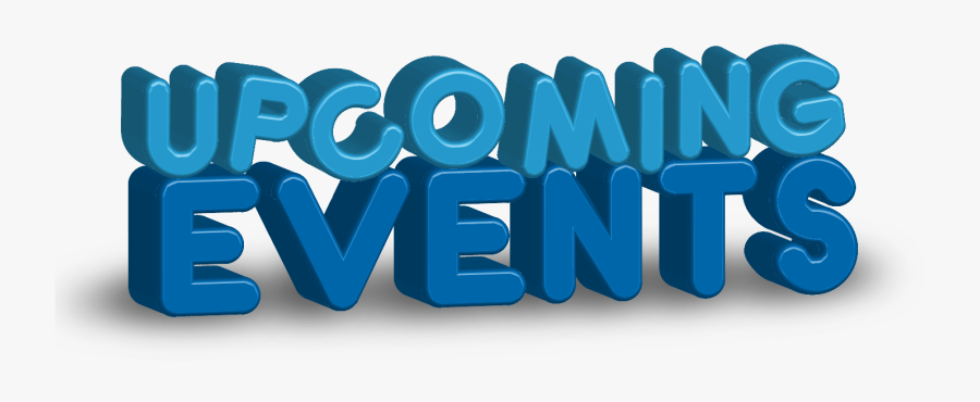 3d Upcoming Events Clipart - Graphic Design, Transparent Clipart