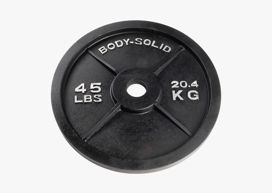 Opb45 Olympic Weight Plates - Dumbbell, Transparent Clipart