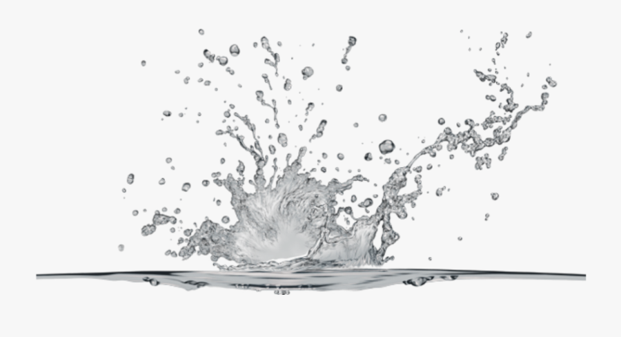 Transparent Water Drop Splash Clipart - Water Splash Png Transparent, Transparent Clipart
