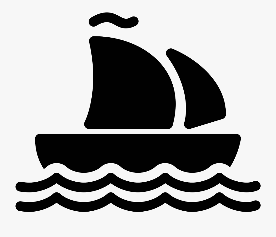 Sail Filled Icon, Transparent Clipart