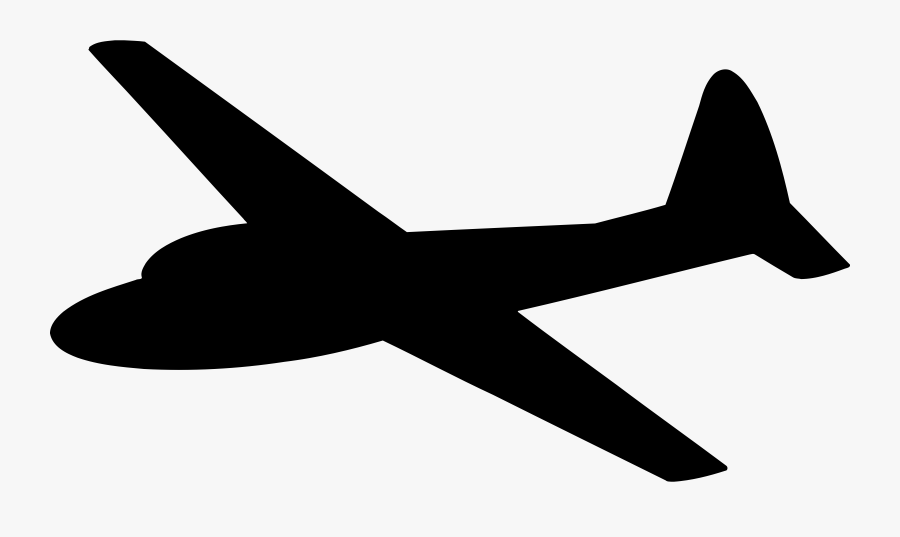 Photography - Airplane Silhouette, Transparent Clipart
