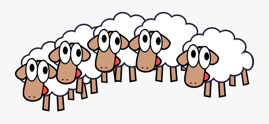 Group Of Sheep Clipart Amp Group Of Sheep Clip Art - Flock Of Sheep Clipart, Transparent Clipart