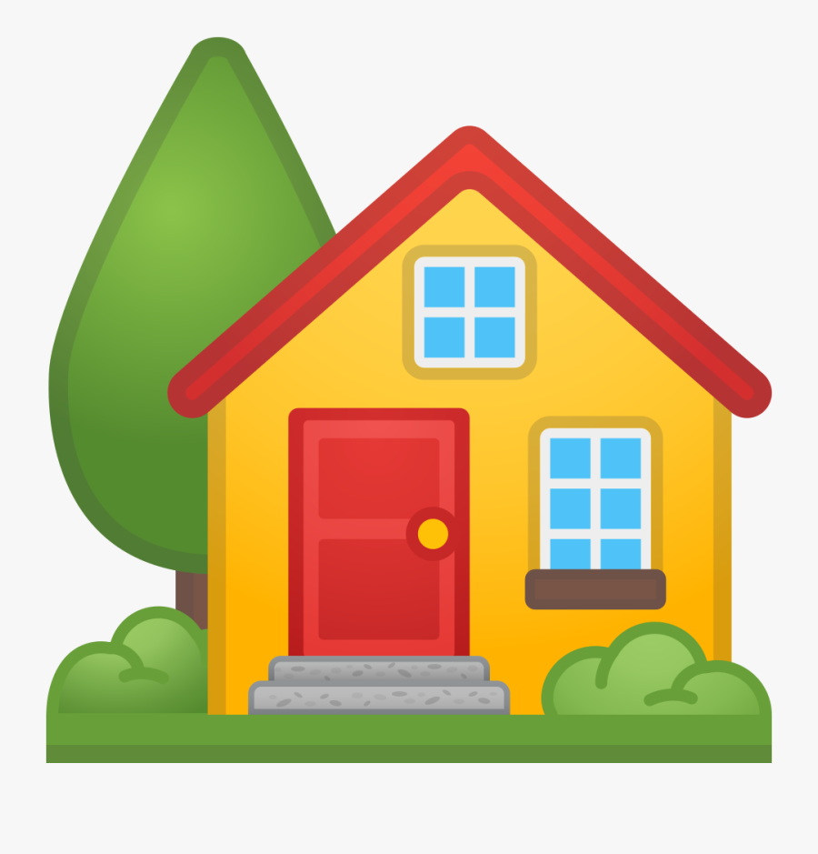 Cliparts For Free - House Emoji, Transparent Clipart
