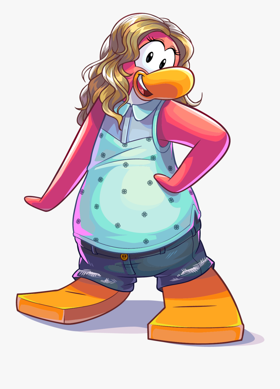 Sabrina Carpenter Penguin - Club Penguin Hot, Transparent Clipart