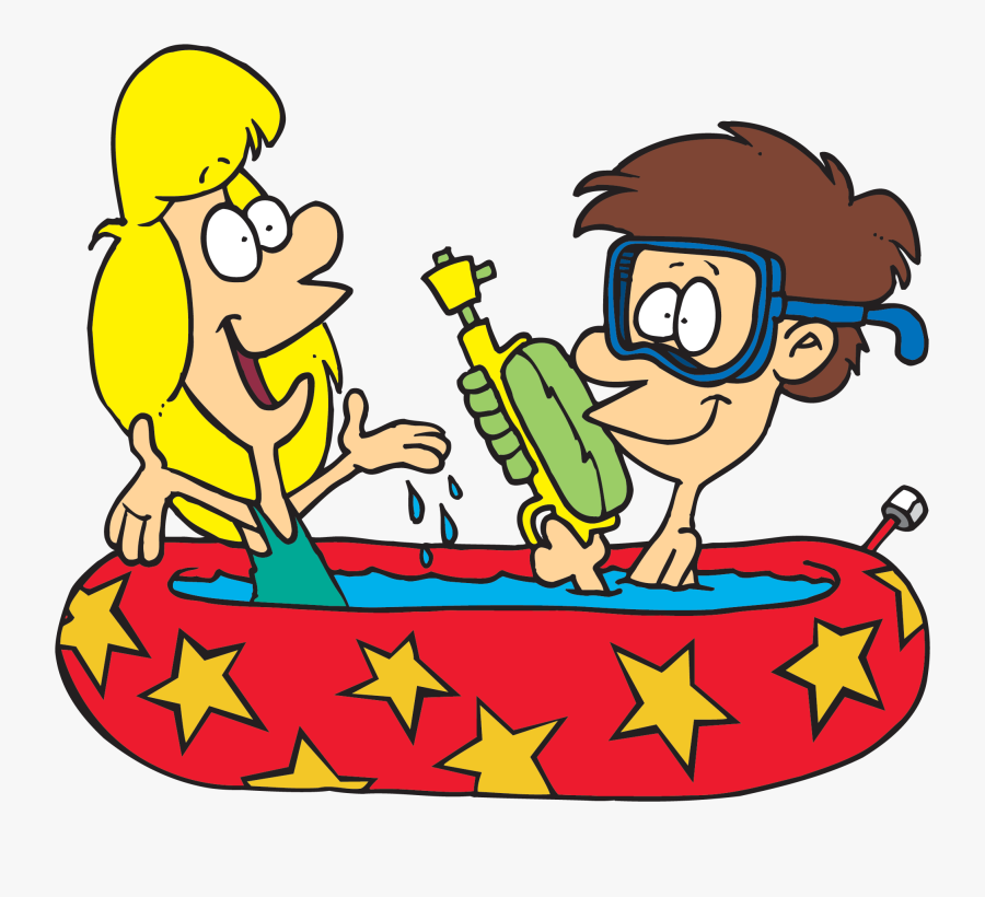 Pool Party Clip Art - Kiddie Pool Clipart, Transparent Clipart