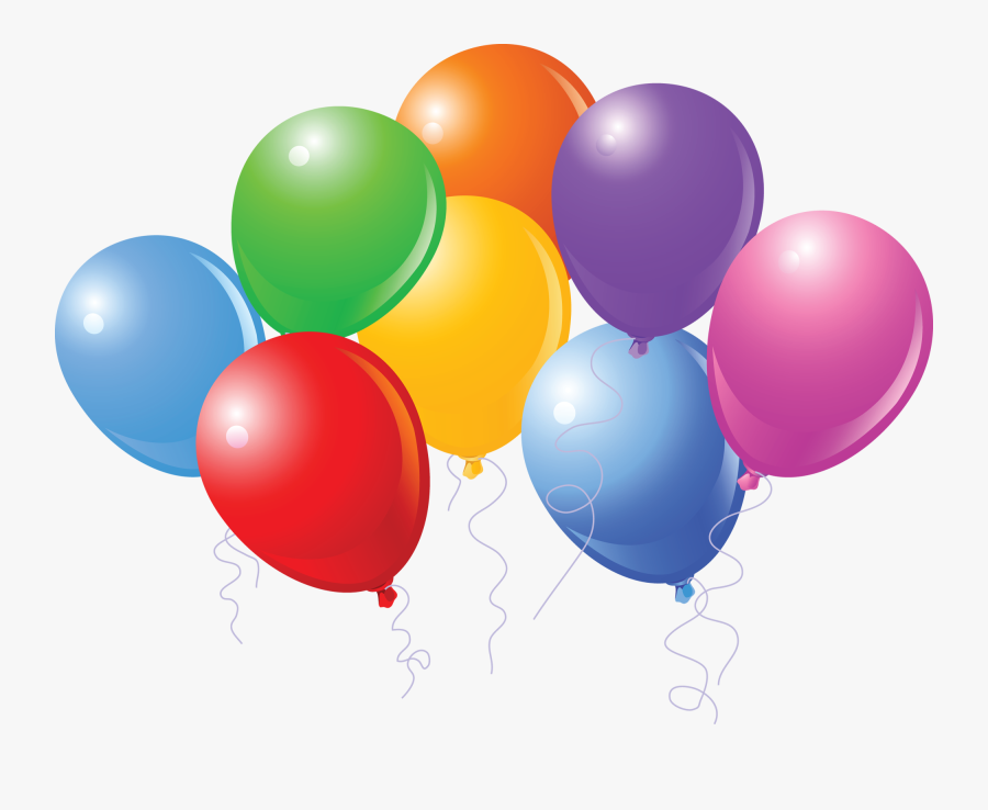 Birthday Balloons Today Is My Birthday Clip Art And - Happy Birthday Balloons Png, Transparent Clipart