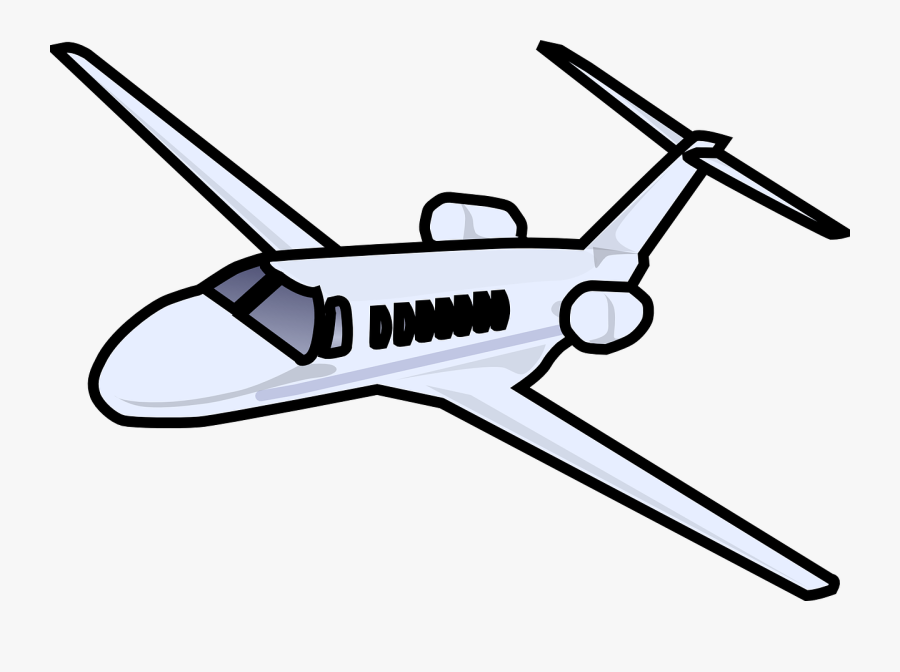 Aeroplane, Plane, Flying, Airplane, Travel, Aircraft - Jet Clip Art, Transparent Clipart