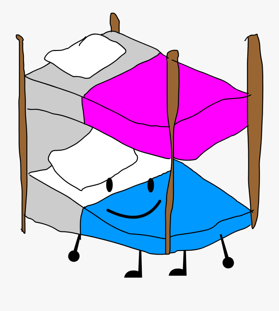 Dreaming Clipart Bed Pillow - Bfdi Recommended Characters Episodes, Transparent Clipart