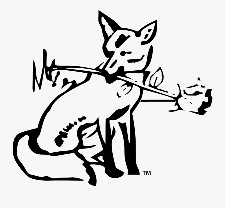 Baby Fox Clipart Black And White Ourclipart - Cartoon, Transparent Clipart