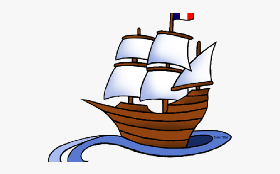 Columbus Ship Clip Art, Transparent Clipart