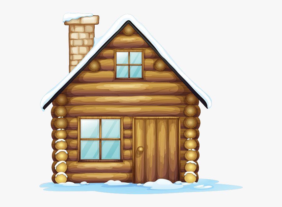 Christmas House Clipart Merry Christmas And Happy New - Draw Santa Claus House, Transparent Clipart