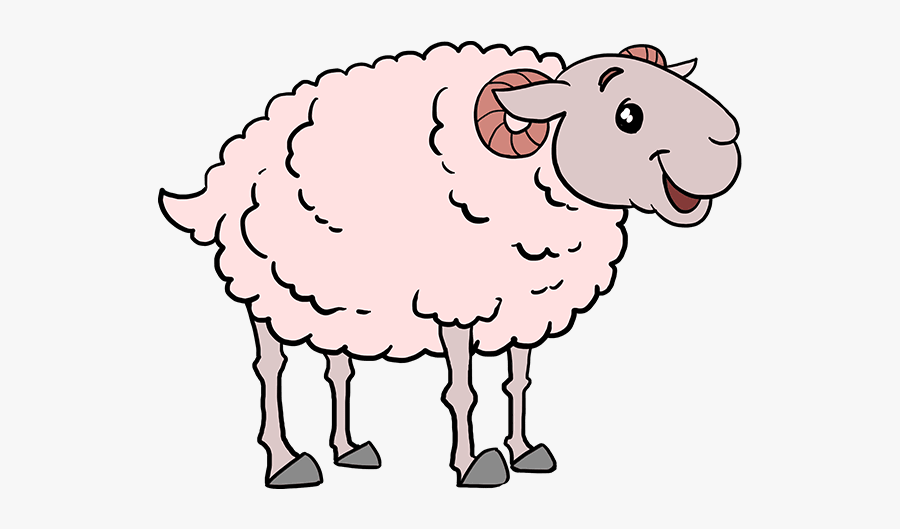 Collection Of Free Lamb Drawing Cute Download On Ui - Lamb Drawing Cute, Transparent Clipart