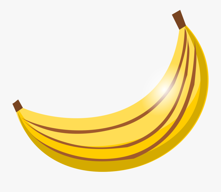 Transparent Banana Clipart Png - موزة رسم , Free Transparent Clipart ...