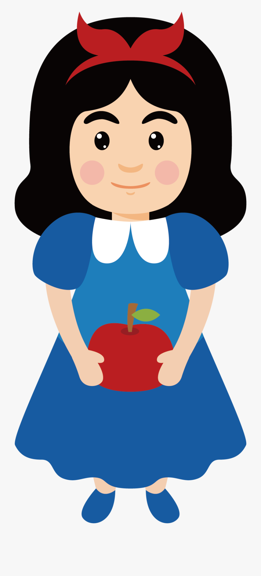 Snow White Clipart For Download - Fairy Tales Transparent Character, Transparent Clipart
