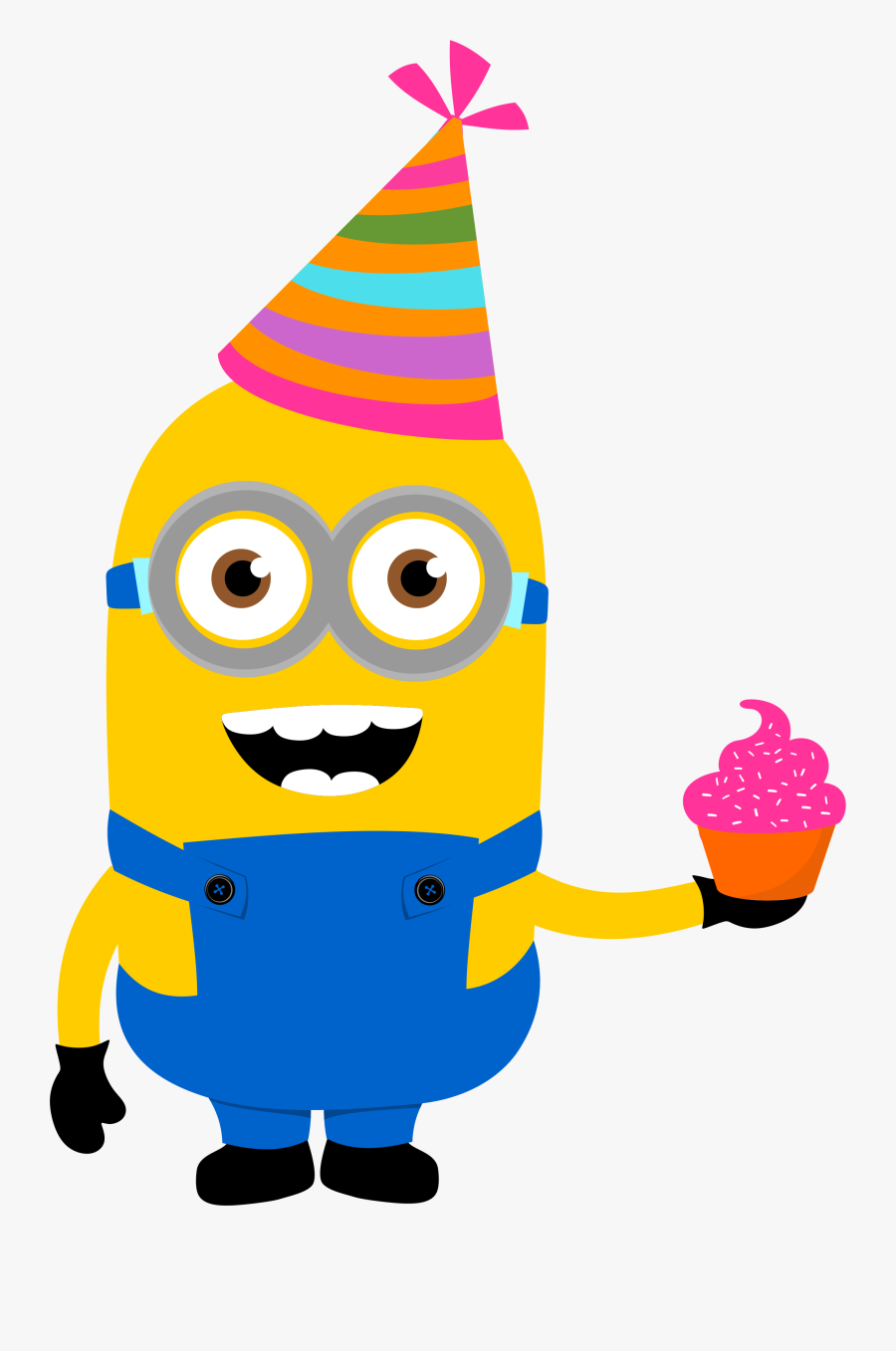 Alreadyclip Art - Minion Birthday Clipart, Transparent Clipart