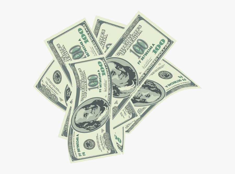 Cash Clipart Money Clip Art Falling Register Free Transparent - Transparent Background Money Clipart, Transparent Clipart