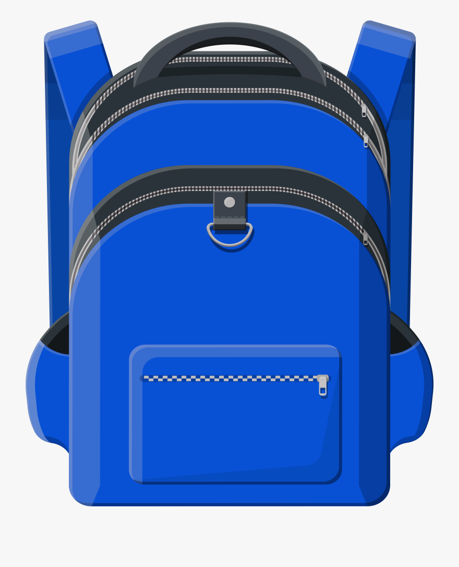 Backpack Clipart Blue, Transparent Clipart