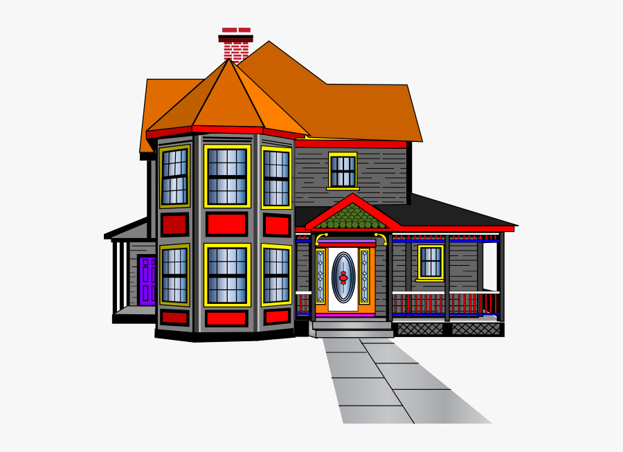 Houses Clipart Big - House Clip Art, Transparent Clipart