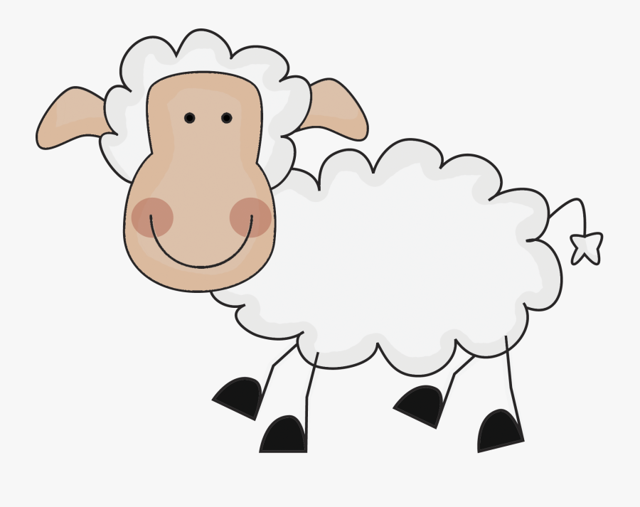 Sheep Clipart Transparent Background , Png Download - Lamb Clipart Transparent Background, Transparent Clipart