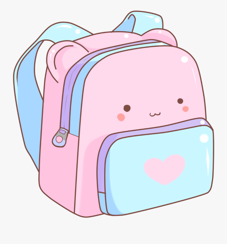 Clip Art Backpack Illustration - Backpack Transparent Background Pink ...