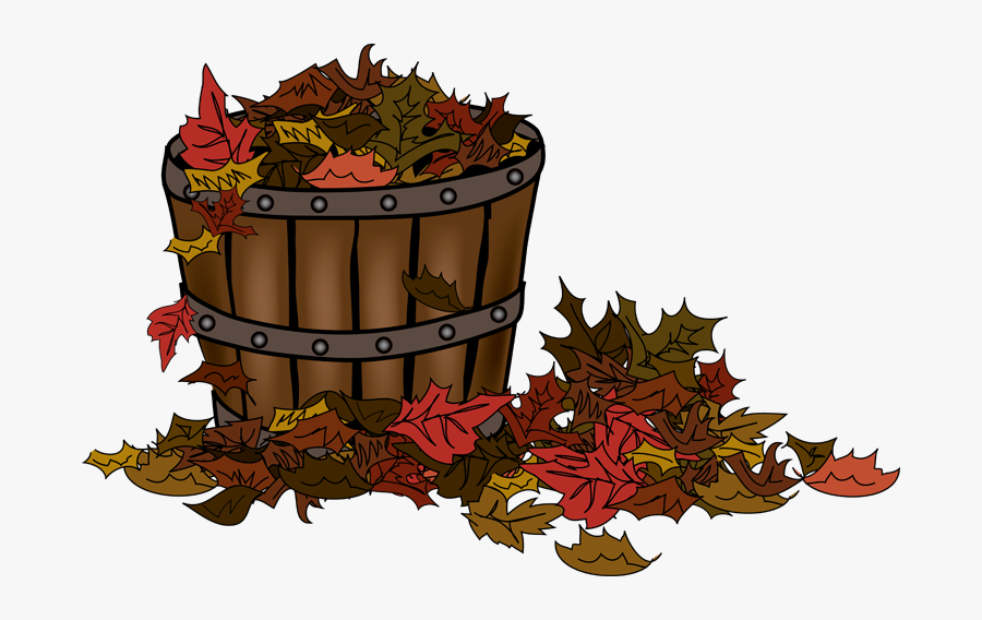 Autumn Clip Art Basket, Transparent Clipart