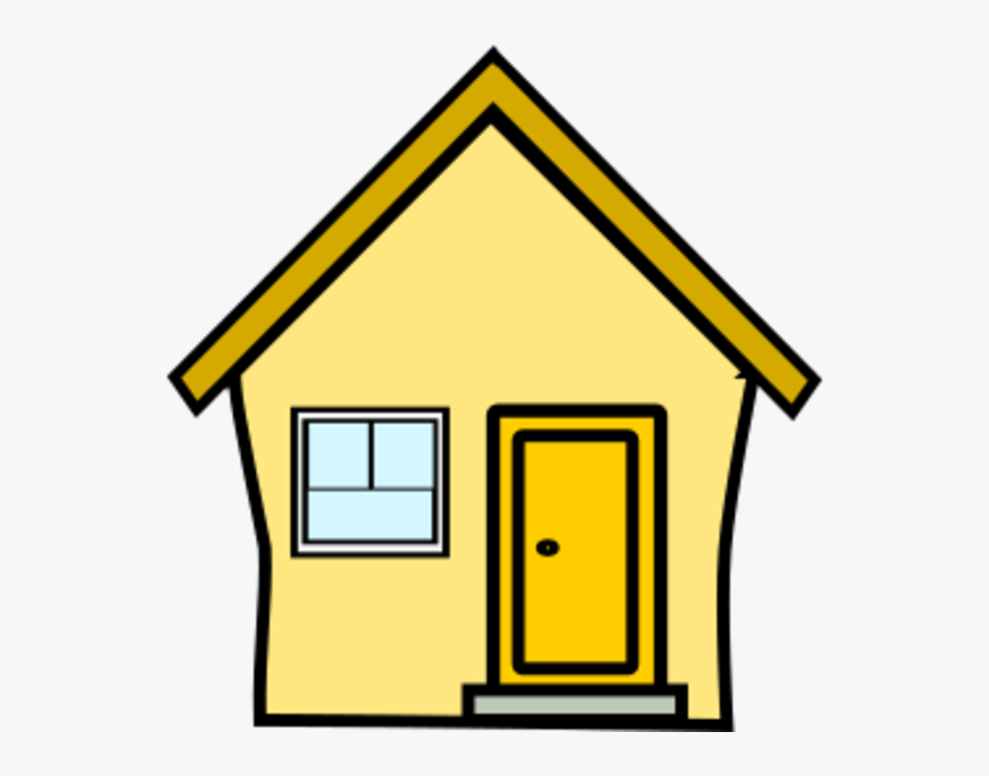 Gelbes Haus Yellow House - Clip Art Yellow House, Transparent Clipart