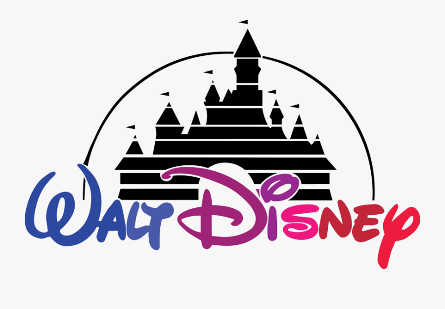 Disney Castle Clipart Walt Disney - Walt Disney Logo Color, Transparent Clipart