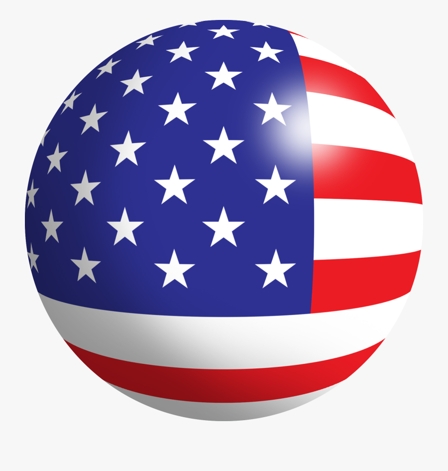 Real Estate Investment Clipart Veterans Day - United States Flag Icon, Transparent Clipart