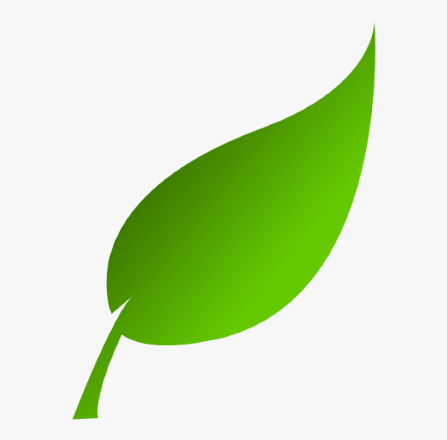 Green Leaf Clipart - Vector Logo Leaf Png, Transparent Clipart