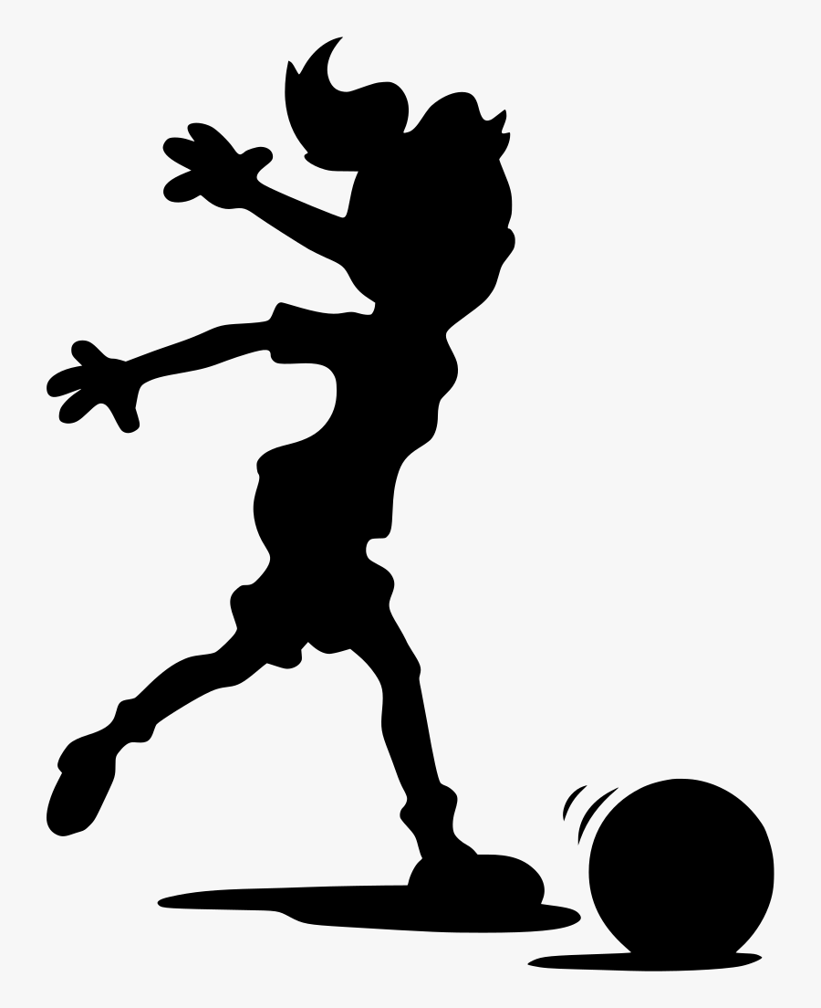 Transparent Soccer Player Icon Png - Football Girl Players Clipart, Transparent Clipart