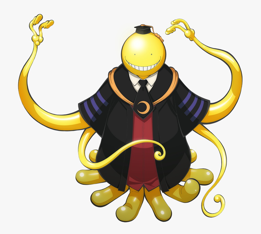 Moon Clipart Needles Octopus - Assassination Classroom Koro Sensei, Transparent Clipart
