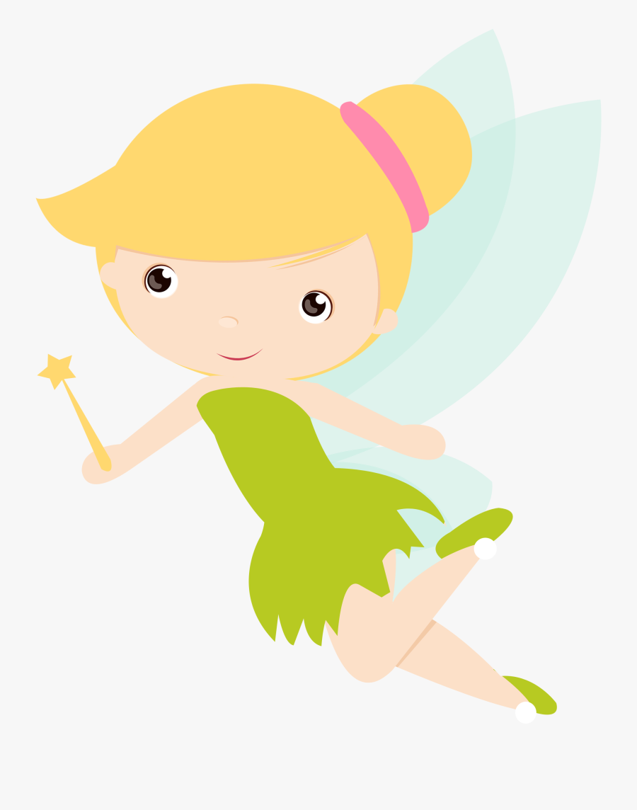 Peter Pan E Sininho - Cute Fairy Png, Transparent Clipart