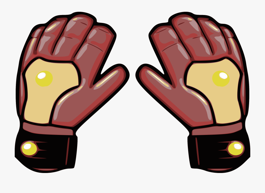 Soccer Goalie Glove,safety Glove,protective Gear In - Goalie Gloves Clip Art, Transparent Clipart
