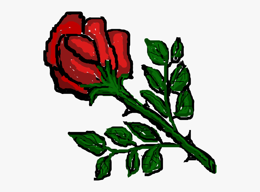 Download Red Rose Svg Clip Arts Clip Art Free Transparent Clipart Clipartkey