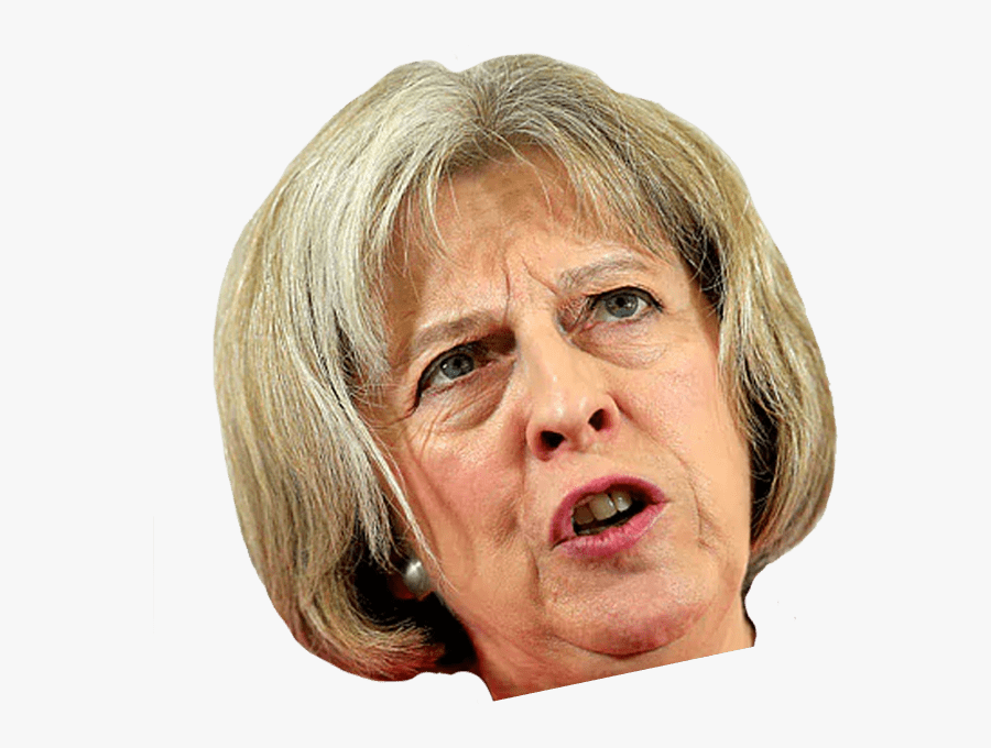 Theresa May Face - Theresa May No Background, Transparent Clipart