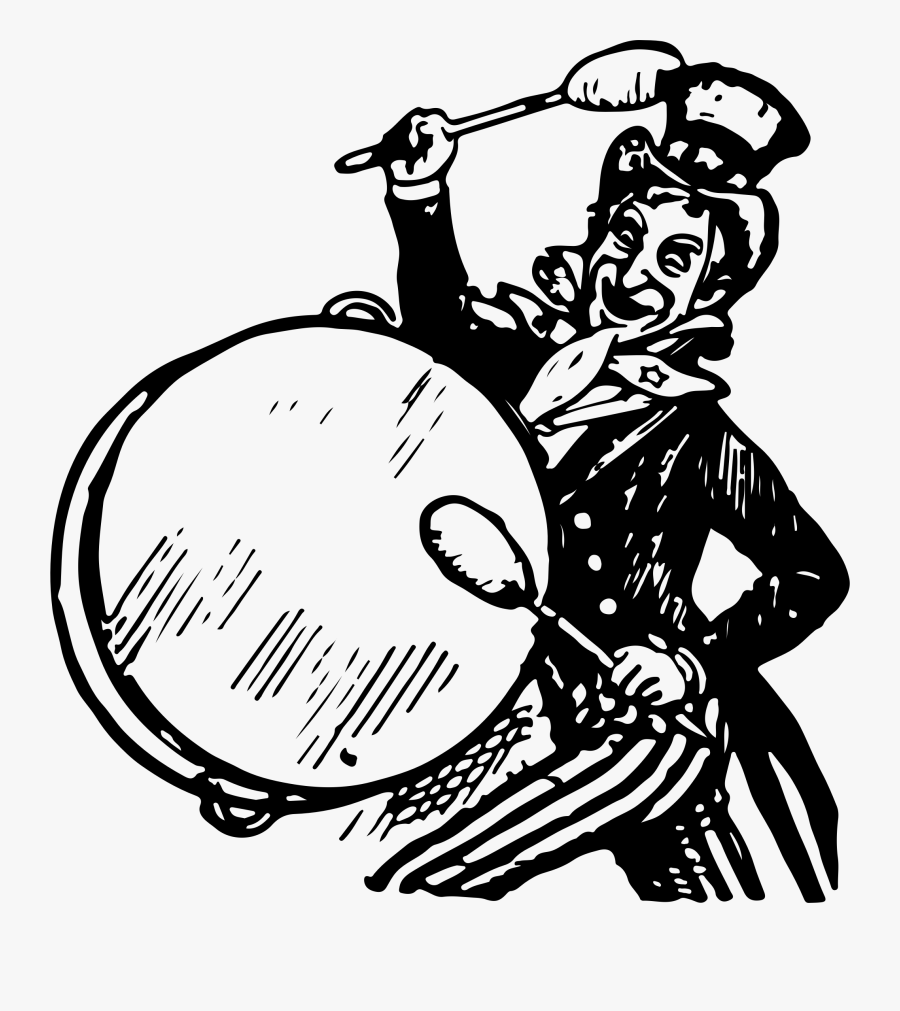 Uncle Sam Beats A - Illustration, Transparent Clipart