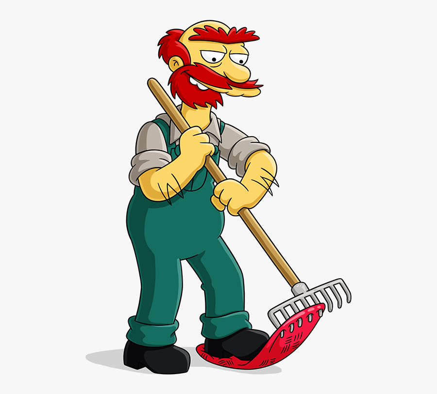 Simpsons Ned Flanders Movie Clipart , Png Download - Simpsons Groundskeeper Willie, Transparent Clipart