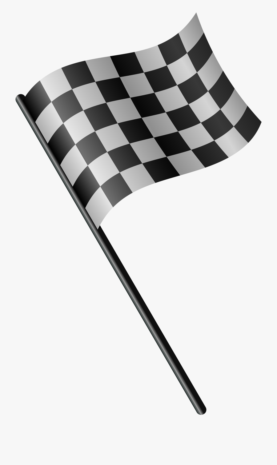 Racing Clip Art Checkered - Sports High Resolution Png , Free 