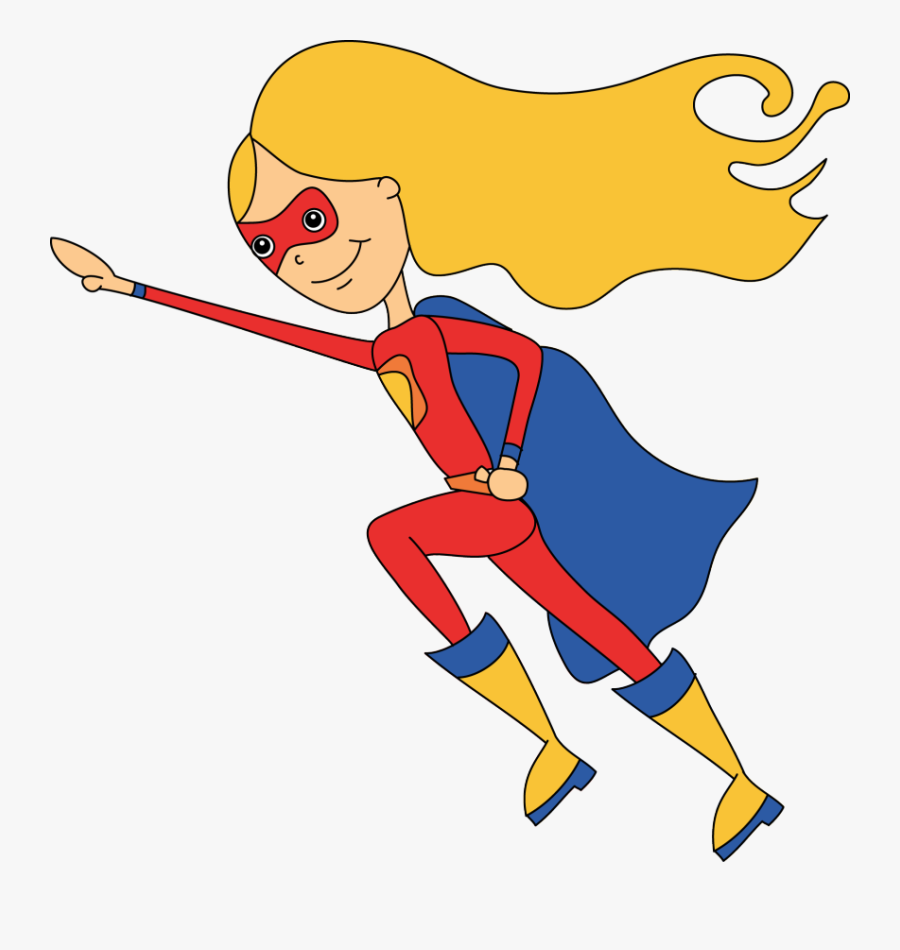 Girl Super Hero Clip Art Free Clipart Images - Super Hero Girl Clip Art, Transparent Clipart