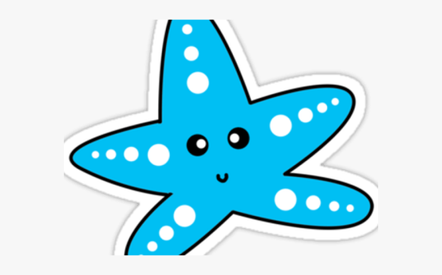 Transparent Starfish Clipart - Blue Star Fish Clipart, Transparent Clipart