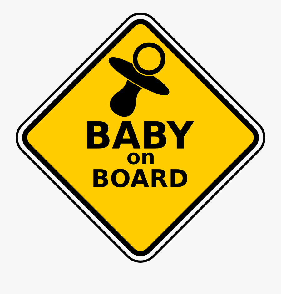 Baby Rattle Free Baby Clipart - Hazardous Symbols On Lorries, Transparent Clipart