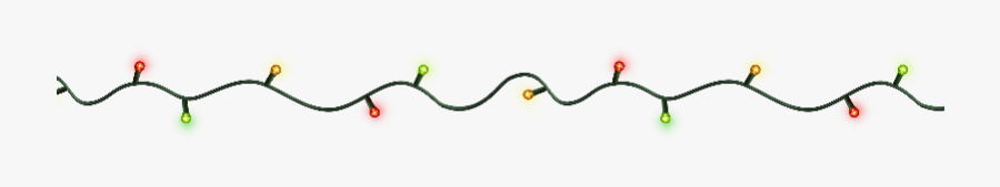 Christmas Light String Png - Parallel, Transparent Clipart