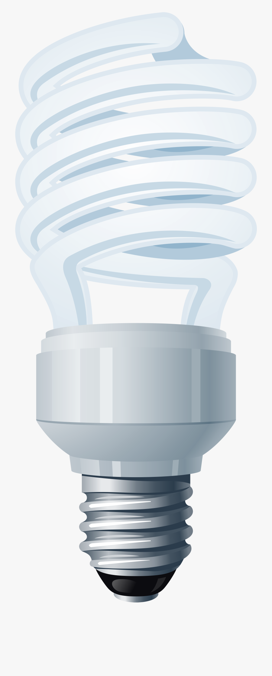 Energy Saving Light Bulb Png Clip Art - Energy Saving Light Png, Transparent Clipart