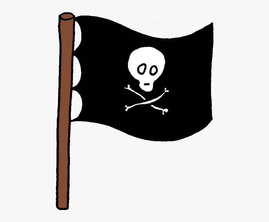 Pirate Flag Clipart, Transparent Clipart