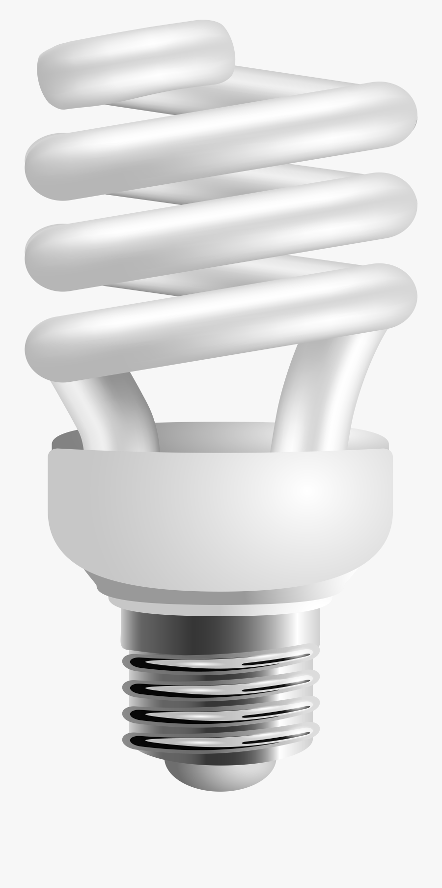 Energy Saving Light Bulb Png Clip Art - Energy Saving Light Bulb Png, Transparent Clipart