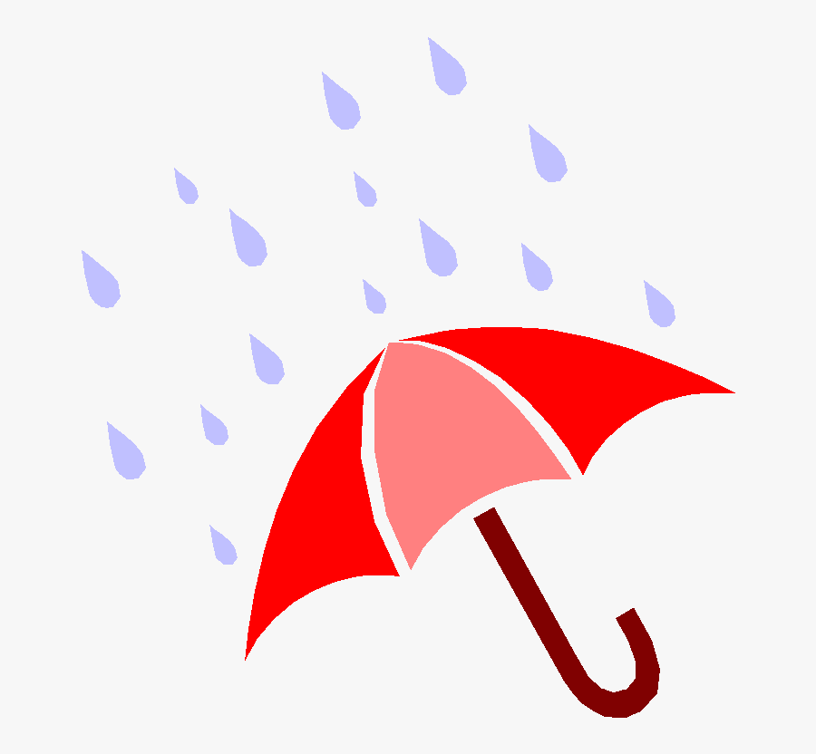 Clipart Umbrella With Rain Drops - Rain Umbrella Clip Art, Transparent Clipart